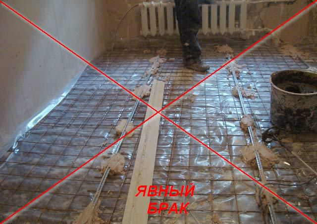 Как залить правильно пол цементным раствором бетон б15 масса